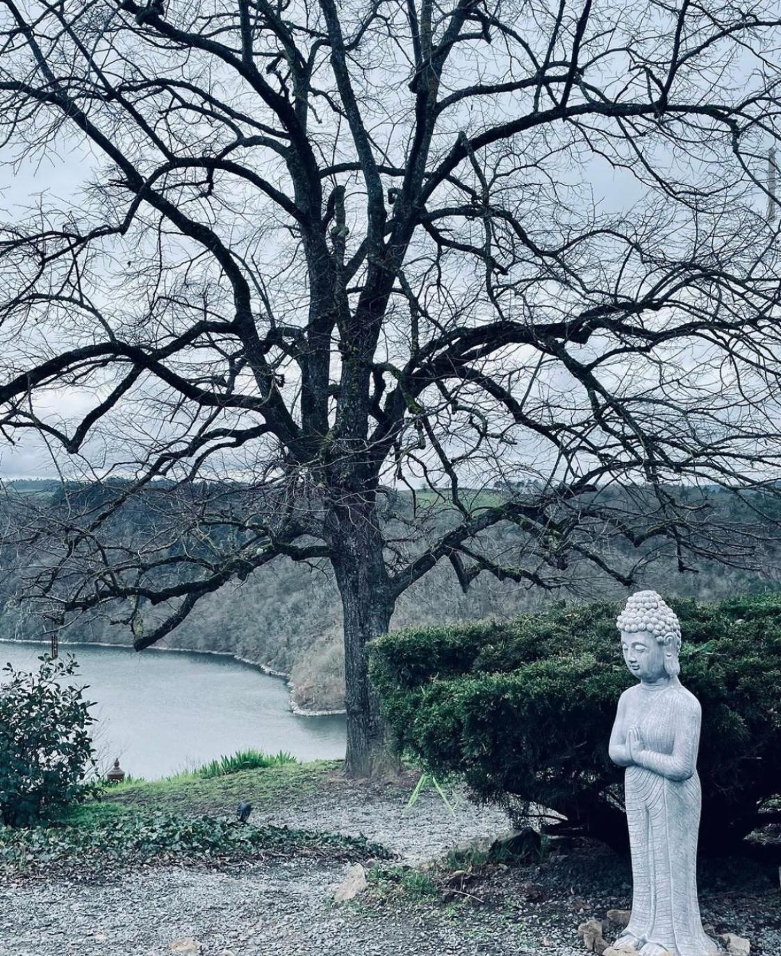 Les Yourtes O Fil 2 L'Eau Saint-Jean-Saint-Maurice-sur-Loire Esterno foto